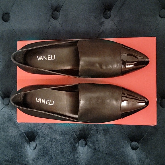 Vaneli Black Flats 'Fable' 8.5 Narrow NIB - Picture 7 of 16